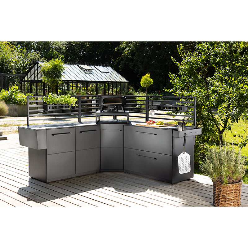 Cozze® Elements Outdoor Kitchen Corner L shape kitchen
