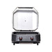 COZZE G500 Gas Grill open lid