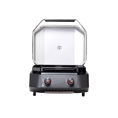 COZZE G500 Gas Plancha open lid