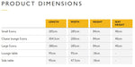 SunsLifestyle-evora-lounge-collection-dimensions