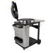 GRLLR Dome Cart Pro BBQ side view with lid open