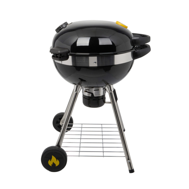 GRLLR Dome Kettle BBQ side view