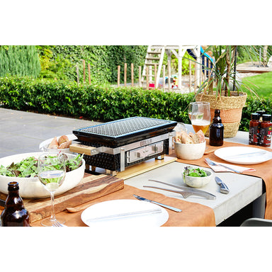 GRLLR Osaka Shichirin Grill -Black-onTable