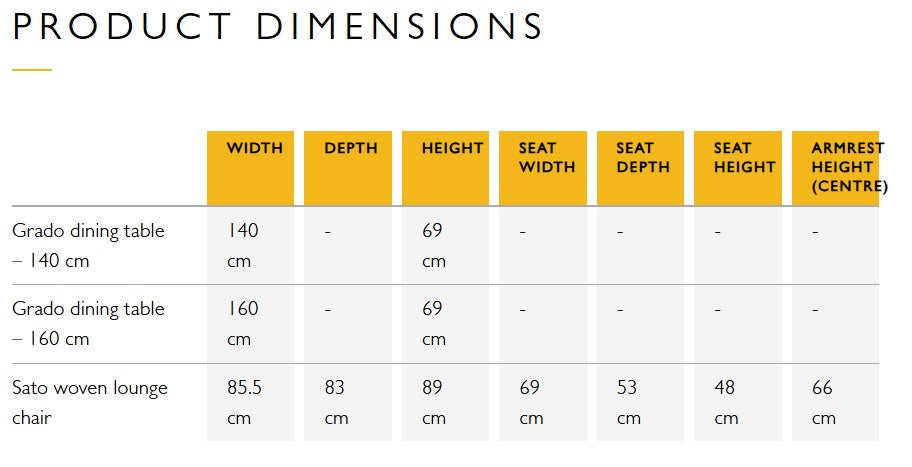 SunsLifestyle-Grado-Sato-dining-dimensions