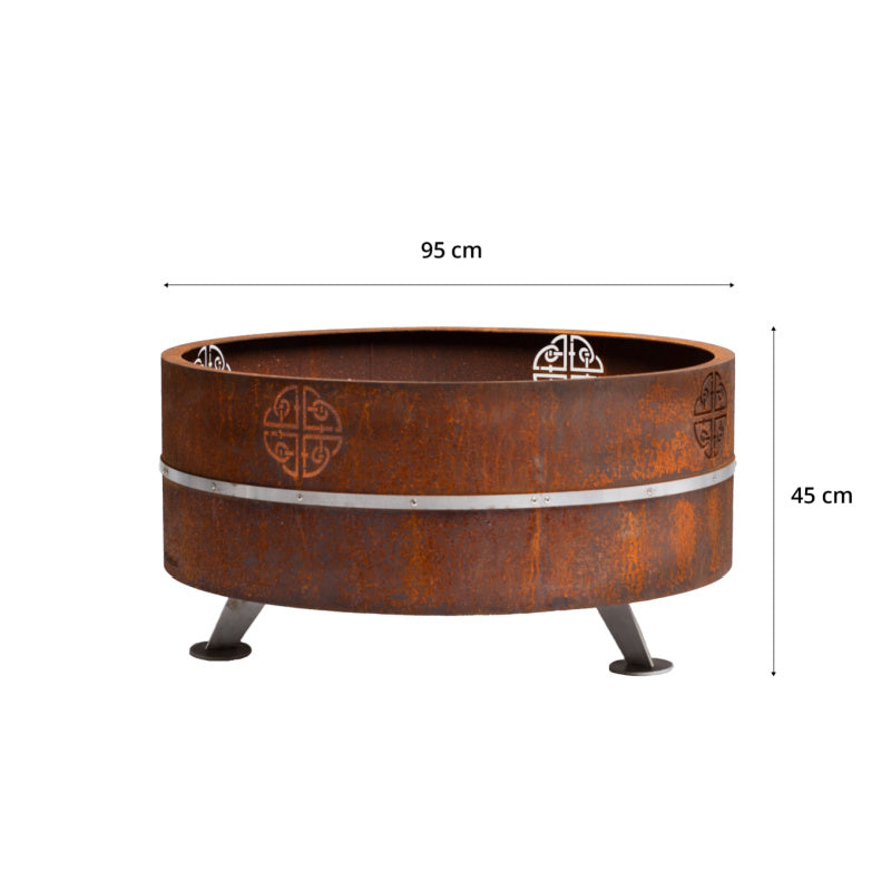 GrillSymbol_Corten_Steel_Fire_Pit_Lucas_dimensions