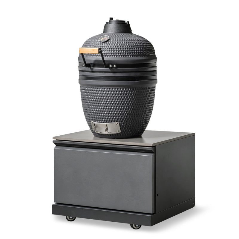 Maze_Ember_Kamado_Egg_Grill_on_drawer_unit