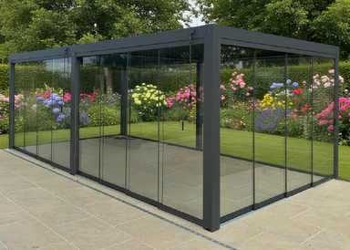 Suns Lifestyle Luxe glass sliding door