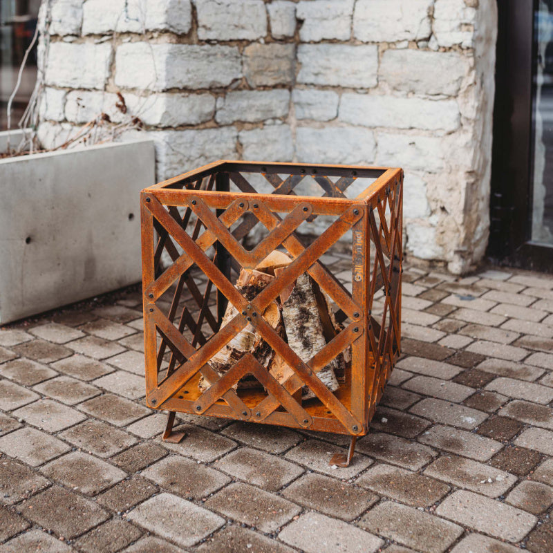 GrillSymbol Corten Steel Fire Pit Sverre - 48cm
