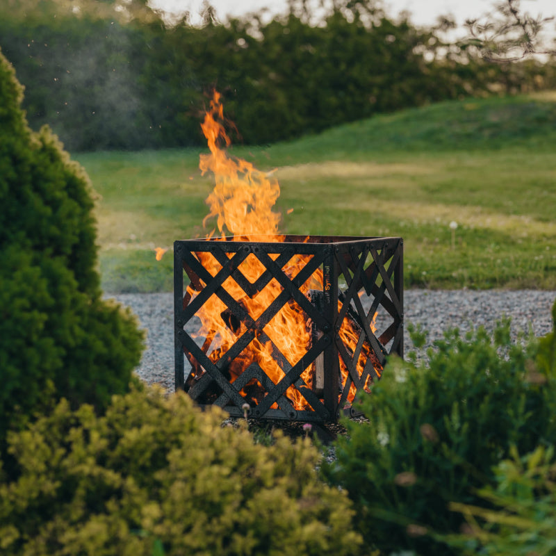 GrillSymbol Corten Steel Fire Pit Sverre - 48cm